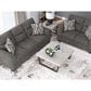 Ashley Olten Stationary Loveseat in Graphite, , large