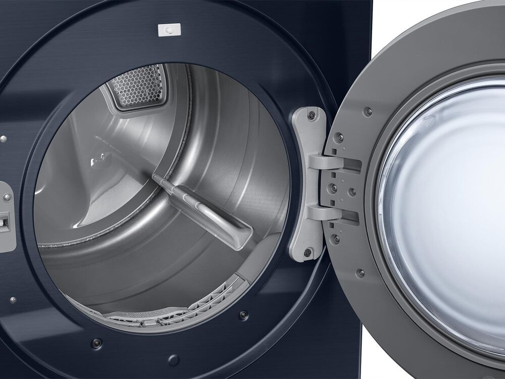 Samsung Bespoke 7.6 Cu. Ft. Ultra Capacity Electric Dryer with AI Optimal Dry in Brushed Navy, , large