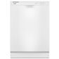 Whirlpool 24" Built In Dishwasher with Boost Cycle in White, , large