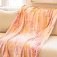 The Royal Standard 50" x 60" Cowgirl Walk Throw in Pink and Orange, , large