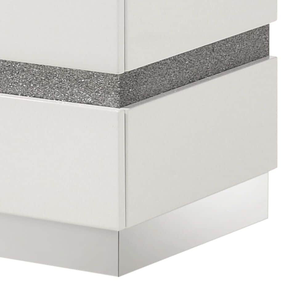 New Heritage Design Paradox 5-Drawer Chest in White, , large