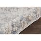Nourison Rustic Textures RUS01 9"3" x 12"9" Grey and Beige Area Rug, , large