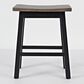 Waltham Madison County 3-Piece Counter Height Island Set in Black and Barnwood, , large