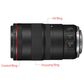 Canon RF100mm F2.8 L Macro IS USM Telephoto Lens in Black, , large