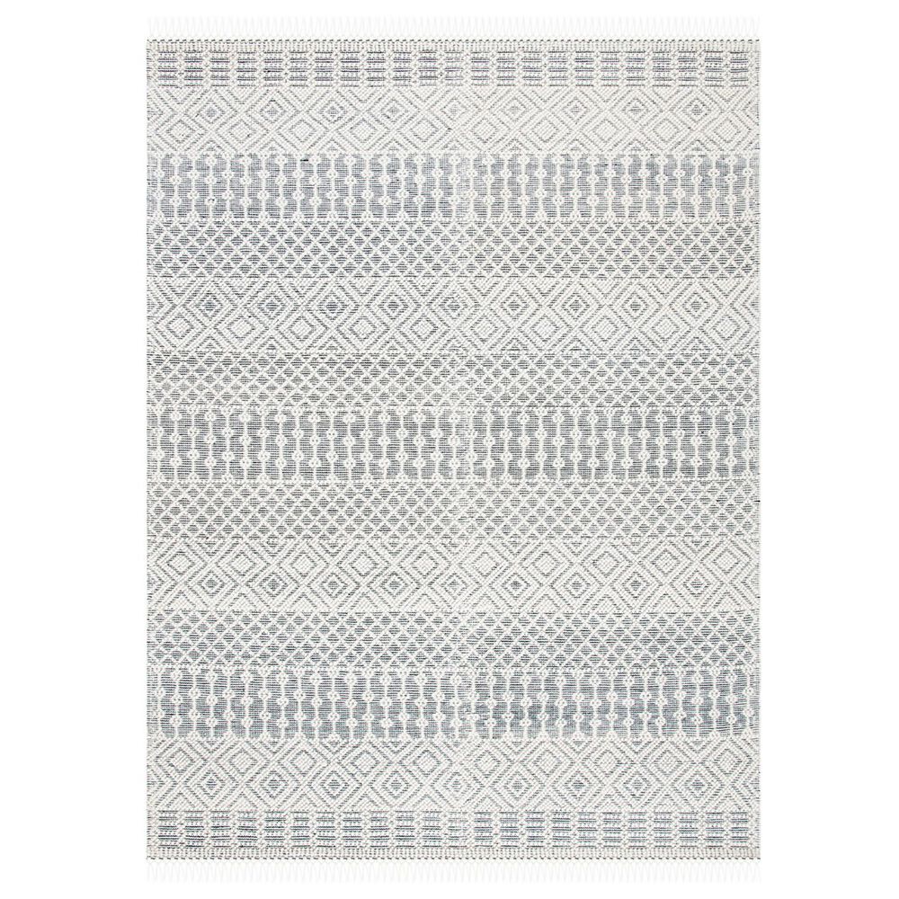 Safavieh Natura NAT852Z 9" x 12" Ivory and Black Area Rug, , large