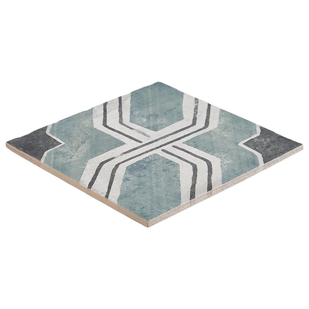 Soho Studio Carino Deco Iberia 8" x 8" Porcelain Tile, , large