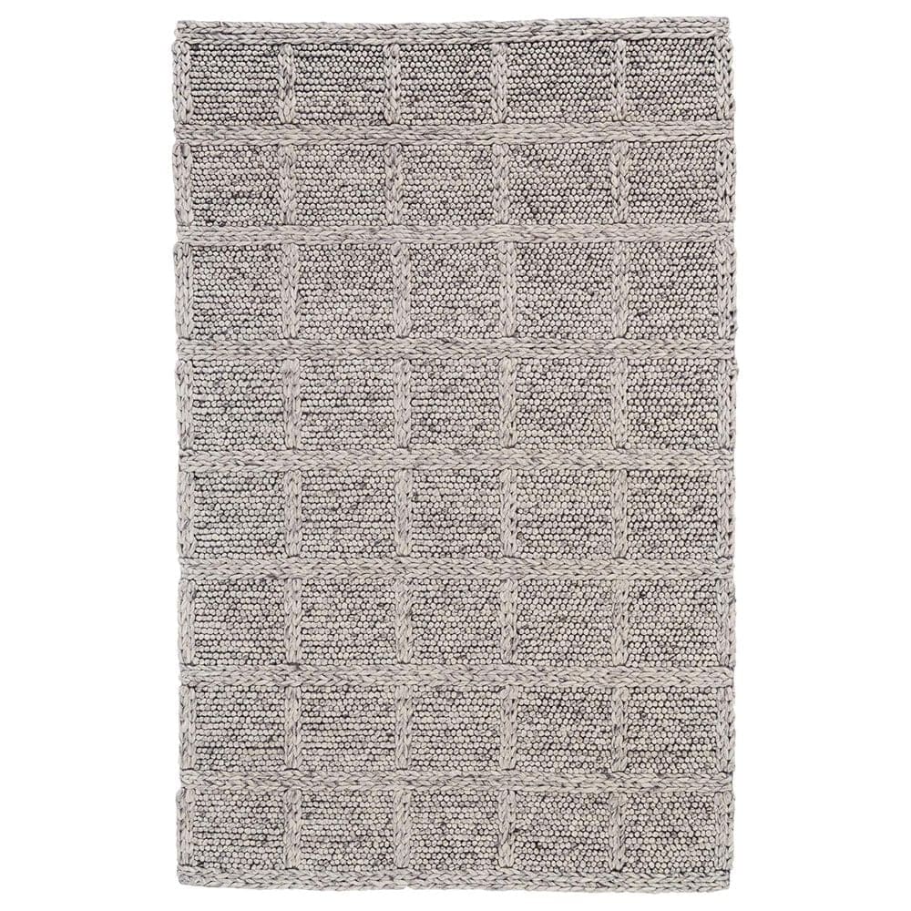 Feizy Berkeley 8" x 11" Natural and Gray Area Rug, , large