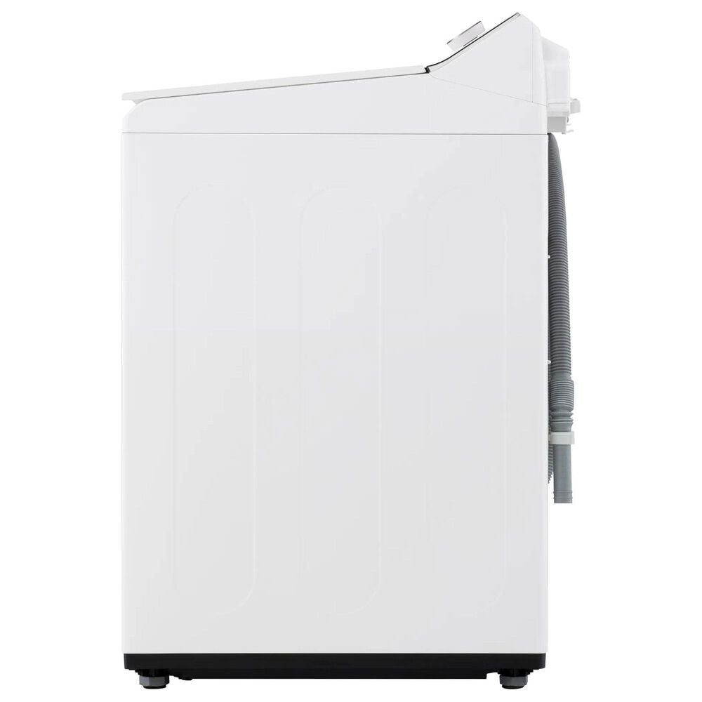 LG 5 Cu. Ft. Smart Top Load Washer and 7.3 Cu. Ft. Electric Dryer Laundry Pair in Alpine White, , large