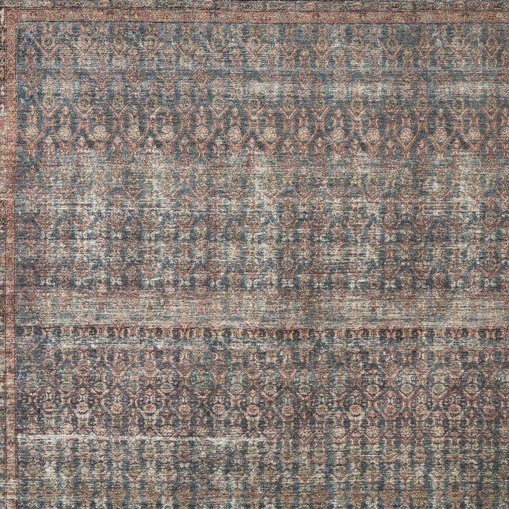 Amber Lewis x Loloi Billie 2&#39;3&quot; x 3&#39;9&quot; Ocean and Brick Area Rug, , large