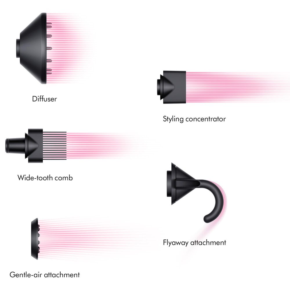 Dyson Special Edition SupersonicHair Dryer in Vinca Blue and Rose, , large