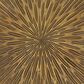 Maple and Jade 24" x 43" Wall Sculptures Carved Overlapping in Gold, , large