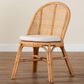 Baxton Studio Daniela Side Chair in Light Honey, , large