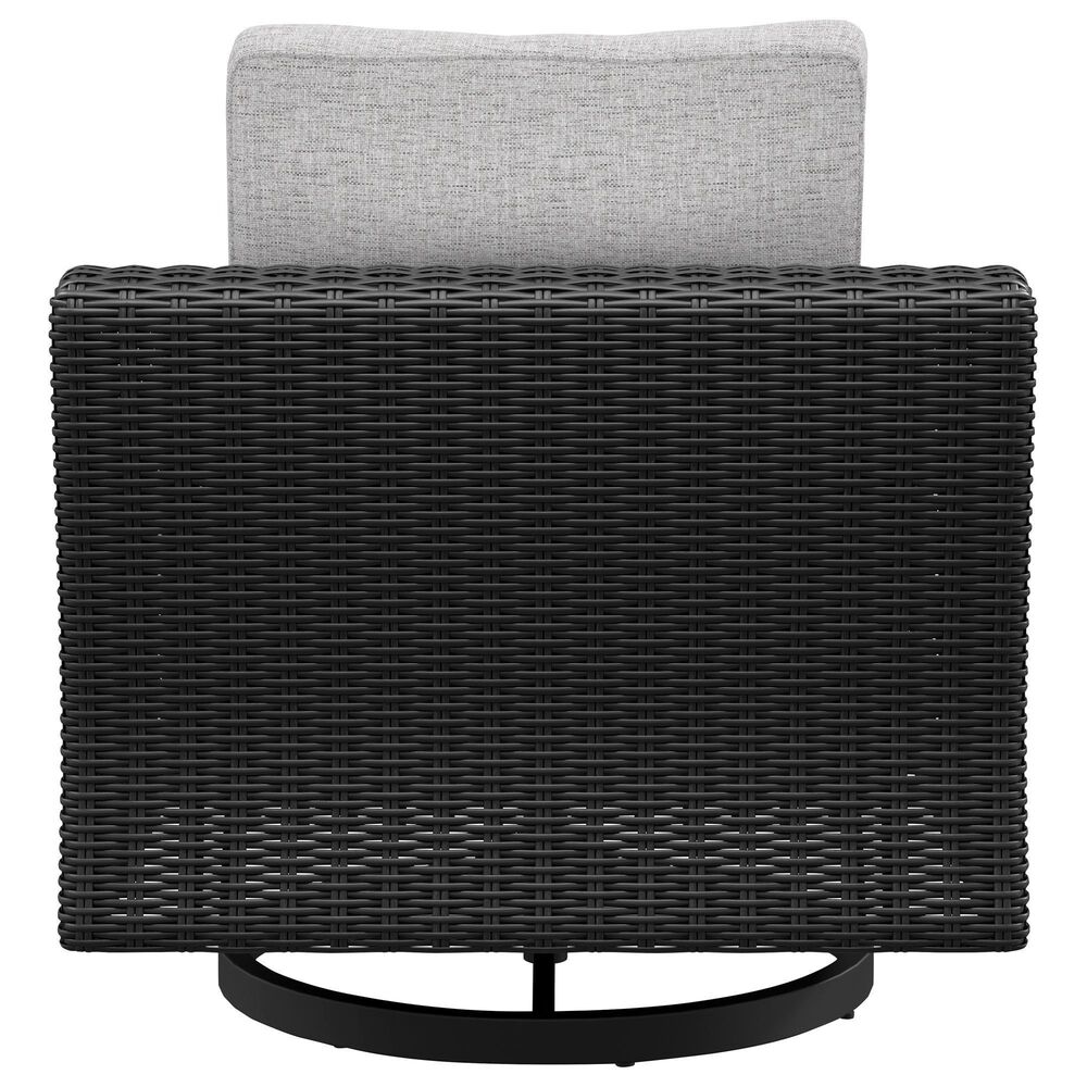 Ashley Beachcroft 5-Piece Fire Pit Conversation Set in Light Gray, , large