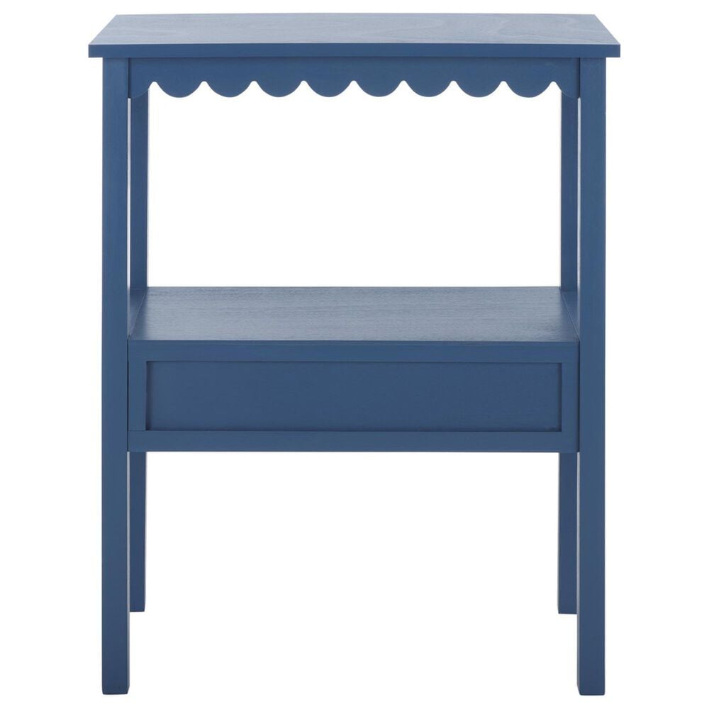Safavieh Haven Low Drawer End Table in Blue, , large