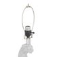 Maple and Jade Polystone Glam Table Lamp in White, , large