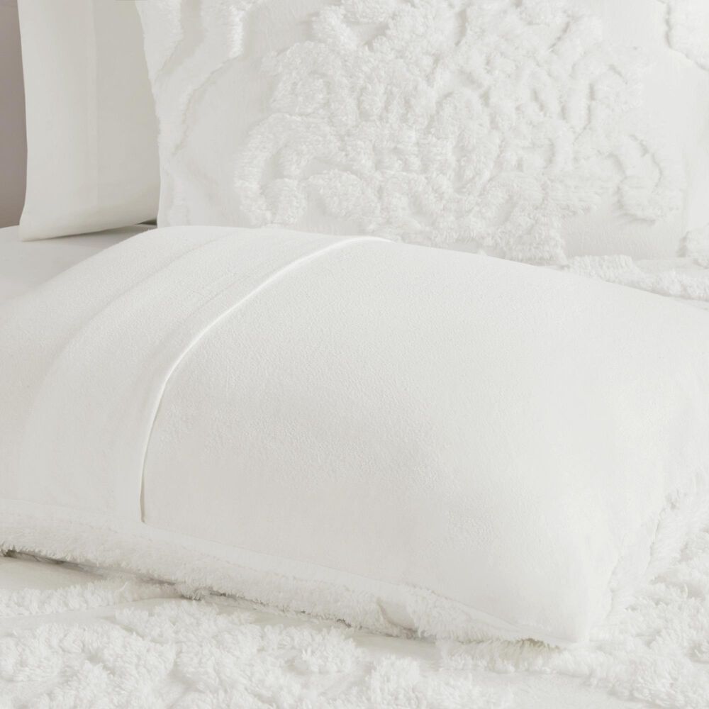 Hampton Park Viola 3-Piece Full/Queen Comforter Set in White, , large