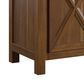 Golden Wave Furniture Darby 3-Drawer Sideboard in Acorn Brown, , large
