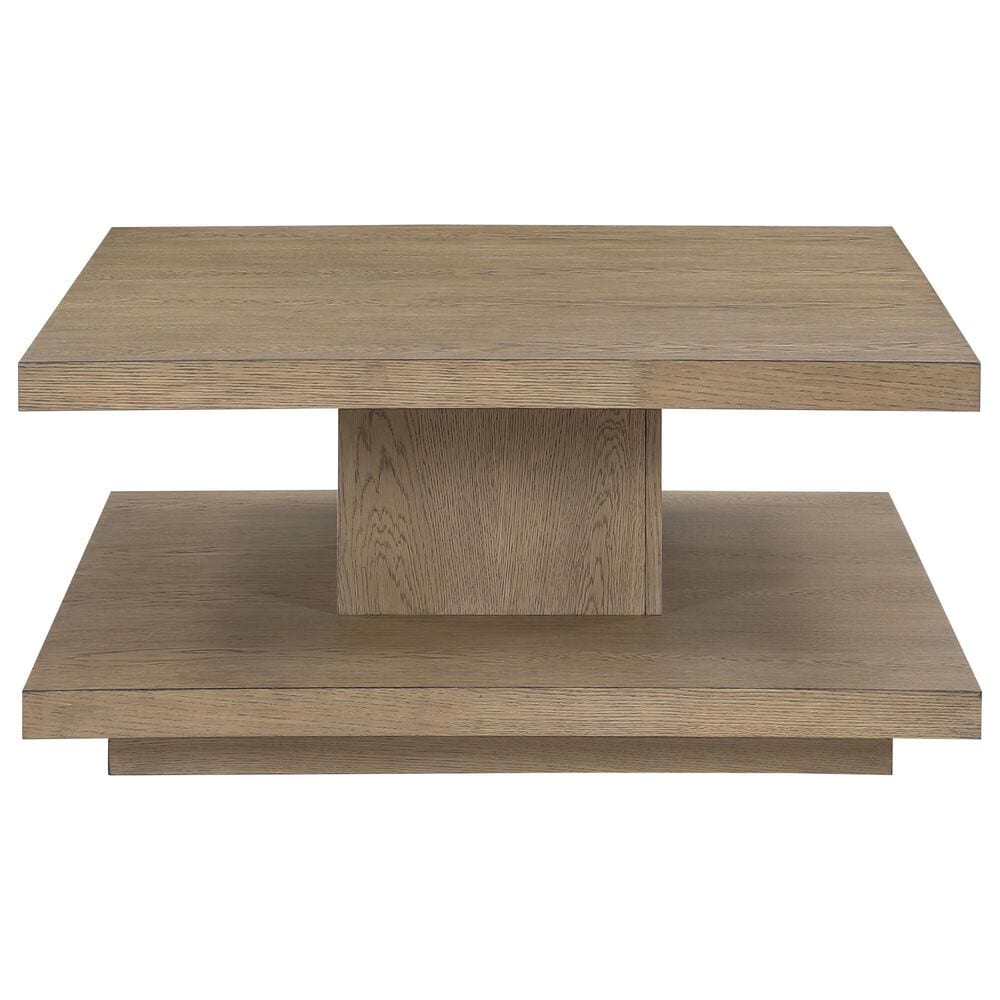 Steve Silver Furniture Canyon Cocktail Table in Weathered Sand, , large