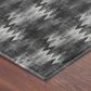 Dalyn Rug Company Soft Essentials Chevron Black 5" x 7"6" Area Rug, , large