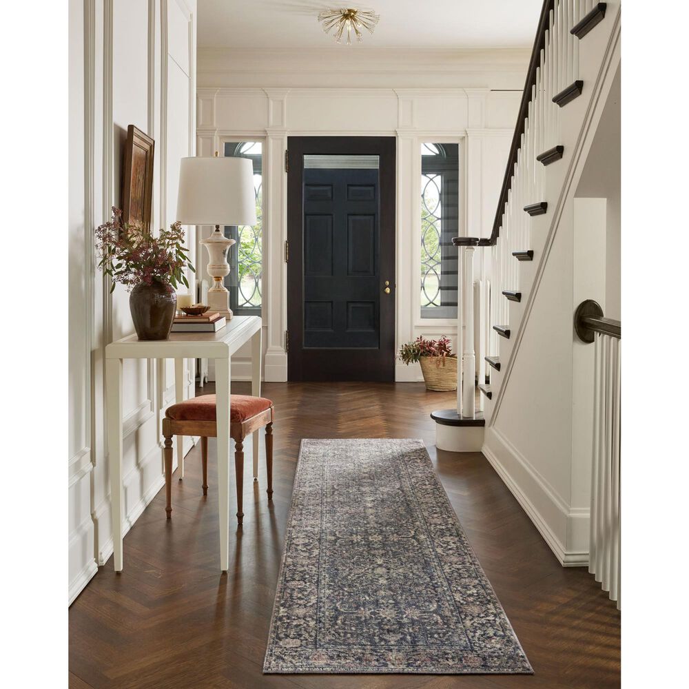 Loloi Bradbury 2&#39;6&quot; x 8&#39; Midnight and Multicolor Runner, , large
