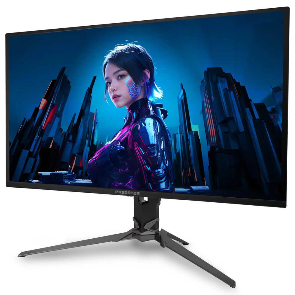 Acer Predator X32 31.5" QD-OLED 4K UHD Gaming Monitor with 240Hz Refresh Rate in Black, , large