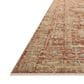 Loloi Heritage 4" x 6" Brick and Multicolor Area Rug, , large