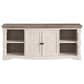 Ashley Havalance 67" Extra Large TV Stand in Weathered Gray and Vintage White, , large