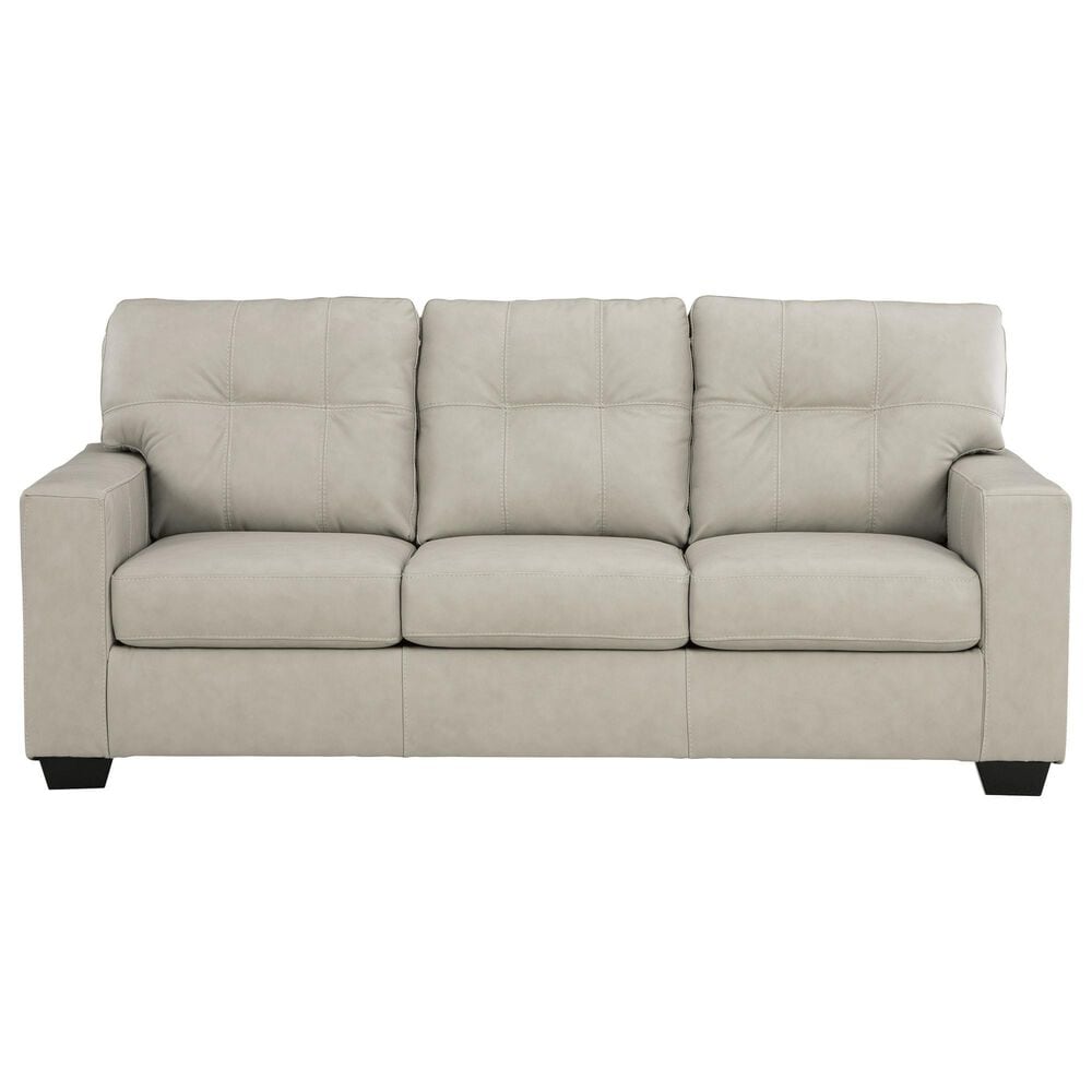 Ashley Santorine Stationary Queen Sofa Sleeper in Bone, , large