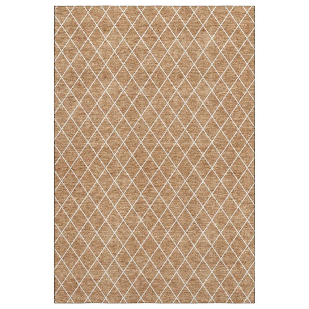 Dalyn Rug Company The Reserve TR15 Brown 9" x 12" Indoor/Outdoor Area Rug, , large