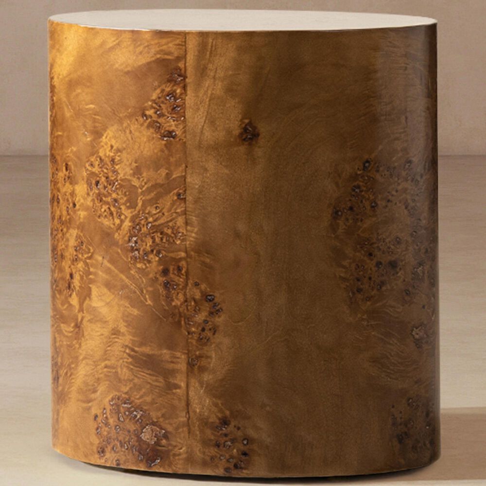 Jennifer Taylor Home Nebula 20" Side Table in Medium Brown Walnut, , large