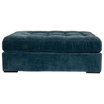 Jonathan Louis Noah Ottoman in Napa Teal Blue, , large