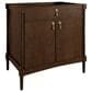 James Martin Kinnsden 36" Single Bathroom Vanity in Sable Oak with 3 cm Siberian Silestone Top and Rectangular Sink, , large