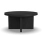 Flexsteel Waterfall Round Coffe Table in Ebony, , large