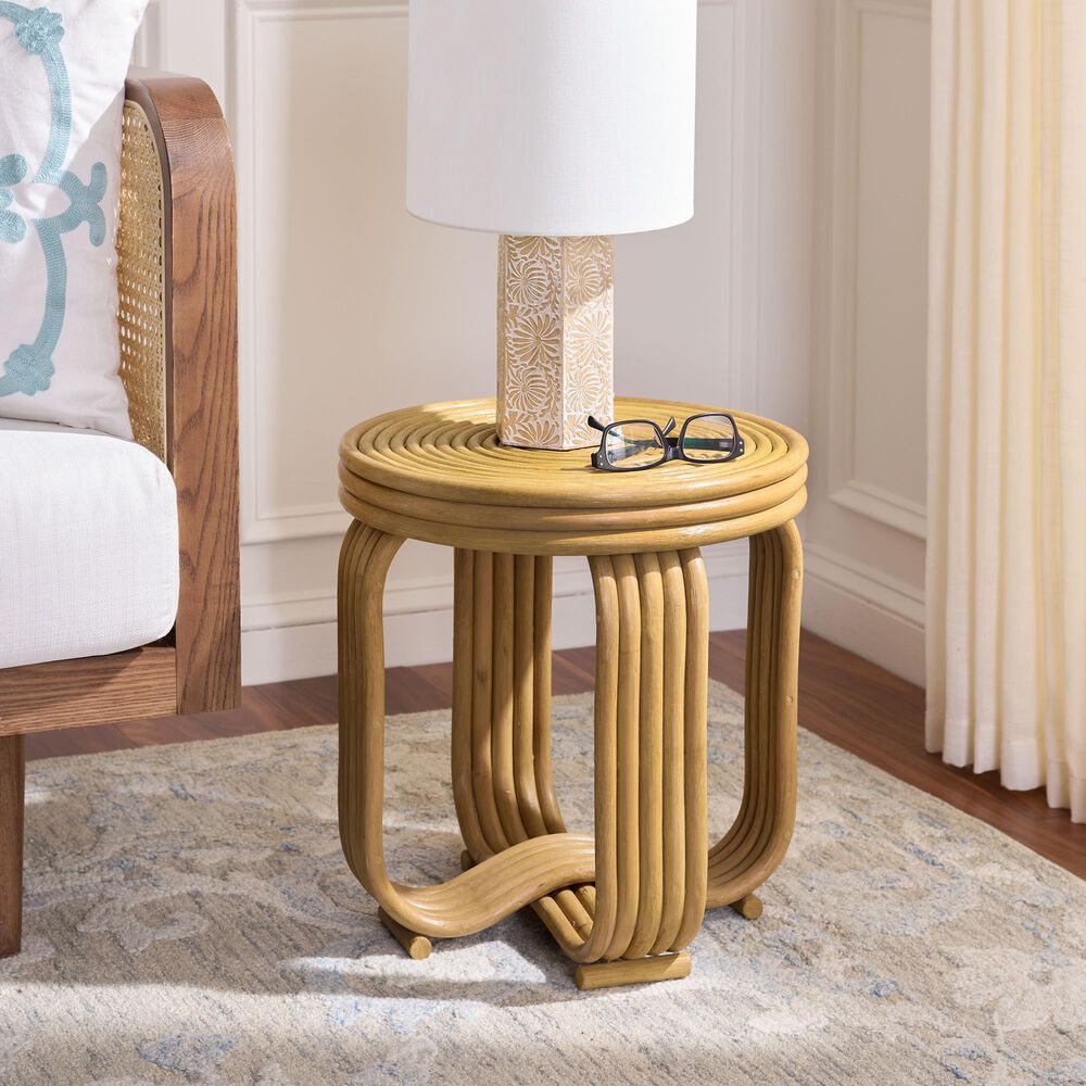 Safavieh Asleesh Accent Table in Natural, , large