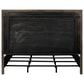 Furniture Worldwide Montclair 3-Piece Queen Panel Bedroom Set in Embossed Cocoa and Smoked Gold, , large