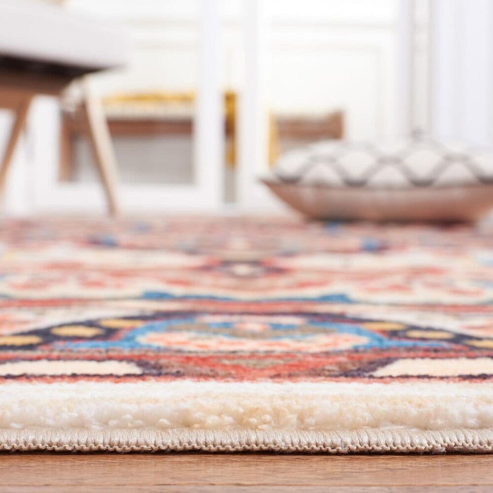 Safavieh Riviera 7&#39;9&quot; x 10&#39; Blue and Beige Area Rug, , large