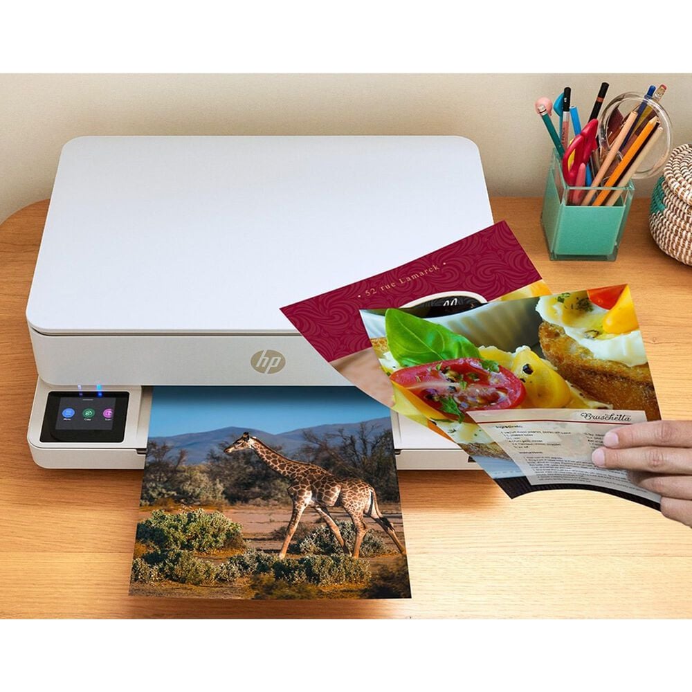 HP Envy 6155e All-in-One Printer in White, , large