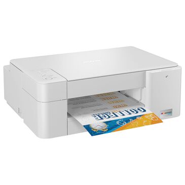 Brother INKvestment Tank Wireless All-In-One Color Inkjet Printer in White and Gray, , large
