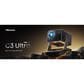 Hisense Triple Laser Mini Projector with 4000 ANSI Lumens in Gray, , large