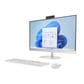 HP 23.8" All-in-One Desktop | AMD Ryzen 7 7730U - 16GB RAM - AMD Radeon Graphics - 512GB SSD in Shell White, , large
