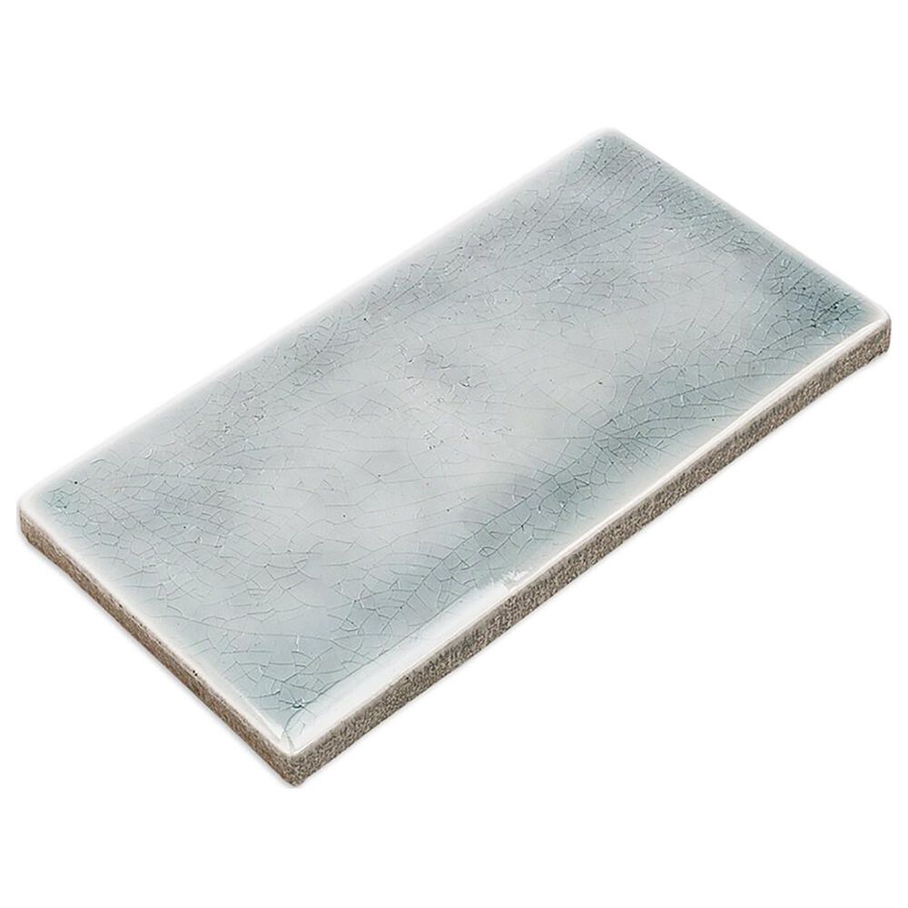 Soho Studio Baroque Crackled Sky 3" x 6" Ceramic Tile, , large