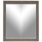 Riva Ridge Modern Loft Rectangular Mirror in Greystone, , large