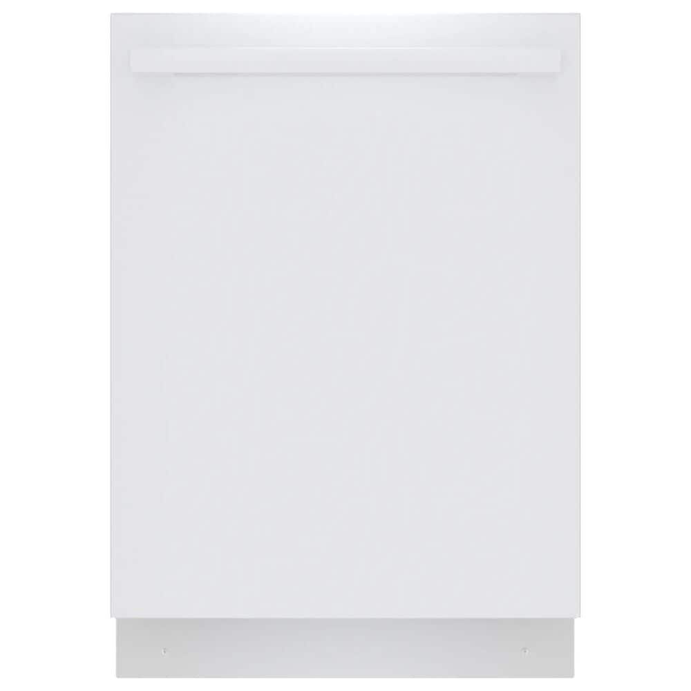 Bosch 800 Series 24"" Built-In Bar Handle Dishwasher with 8 Wash Cycles in White, , large