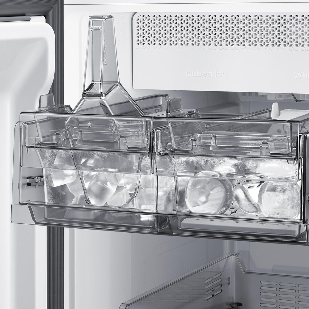 Samsung 22.8 Cu. Ft. Counter Depth 4-Door French Door Refrigerator in White Glass, , large