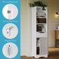 RiverRidge Home Ashland 1-Door Tall Cabinet in White, , large