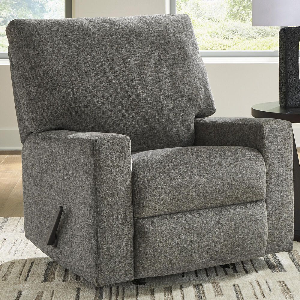 Ashley Clarington Rocker Recliner in Greystone, , large