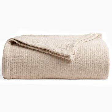 Pem America Matelasse Full/Queen Blanket in Taupe, , large