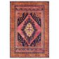 Surya Amelie AML-2347 8"10" x 12" Blue, Pink, Orange and Wheat Area Rug, , large
