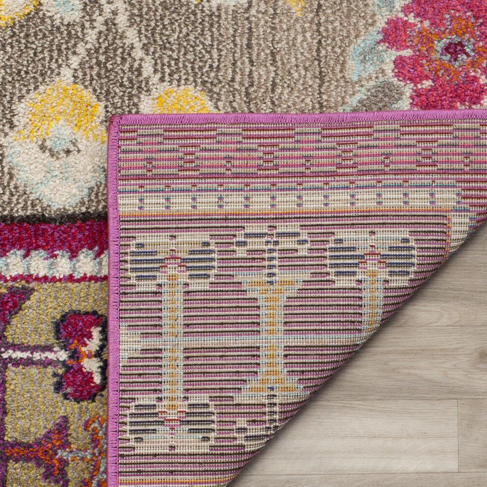 Safavieh Monaco MNC212D-5 5&#39;1&quot; x 7&#39;7&quot; Pink/Multi Area Rug, , large