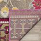 Safavieh Monaco MNC212D-5 5"1" x 7"7" Pink/Multi Area Rug, , large